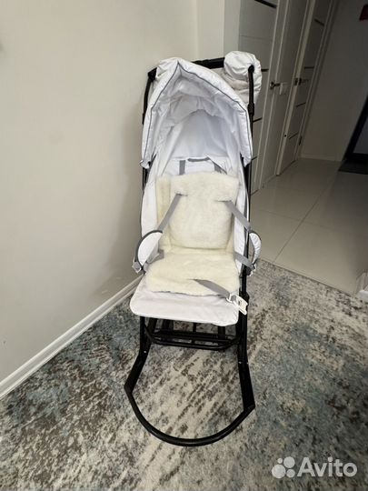 Санки коляска 2 в 1