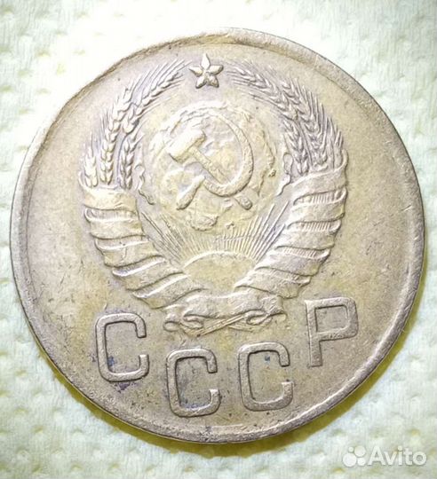 Монета 3к.1940г