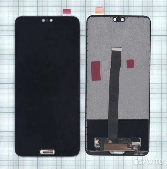 Дисплей для Huawei P20 (EML-L29) Черный