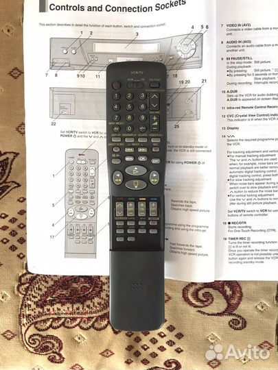 Видеомагнитофон panasonic NV SD530