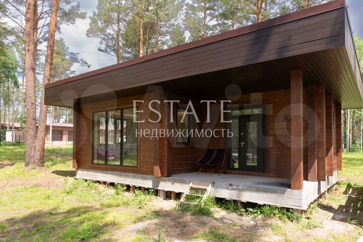 Дом 60,9 м² на участке 18 сот.