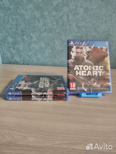 Atomic Heart PS4 / PS5 (новый диск, RUS)