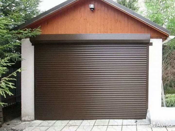 Ролетные ворота с установкой / Рольставни