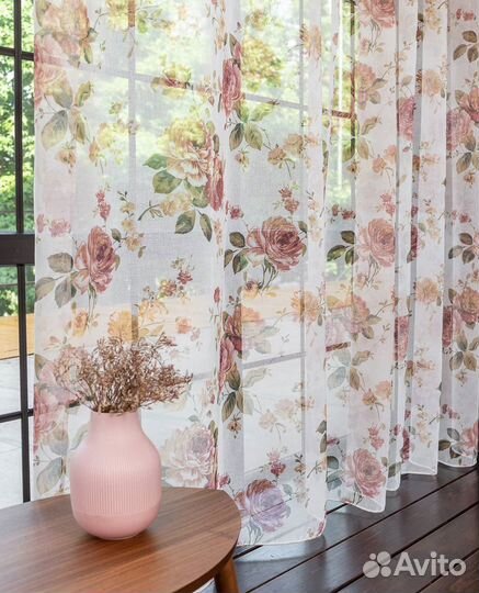 Вуаль(3м50см)с принтом