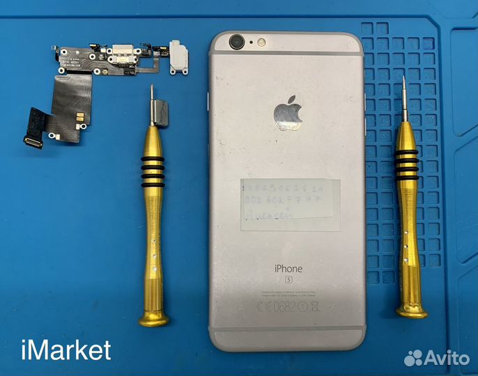 Замена шлейфа iPhone 6s Plus. Ремонт iPhone