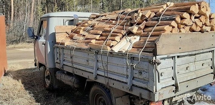 Дрова дубовые колотые