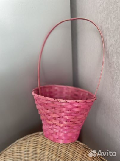 Корзина плетеная