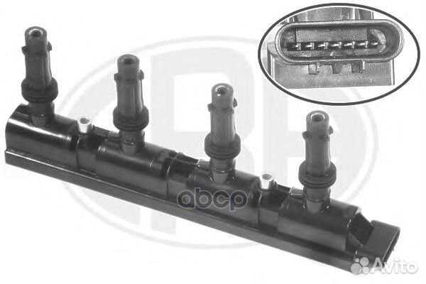 Катушка зажигания opel 1.2/1.4 09- 880354 Era