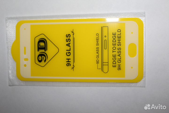 9D изогнутое Закаленное Стекло для Xiaomi MI6 бело