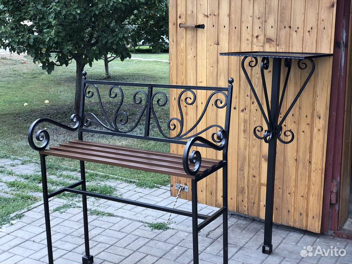 Ограды, лавочки, столики, кресты