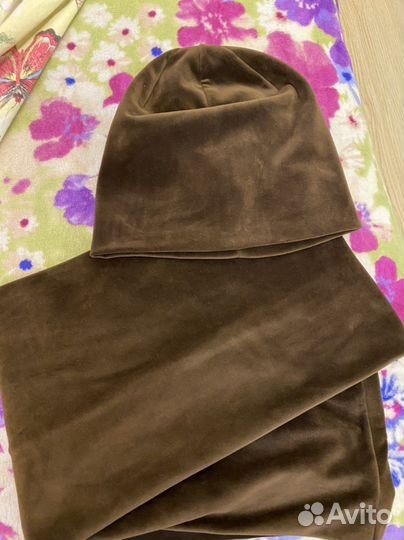 Шапка и снуд женский