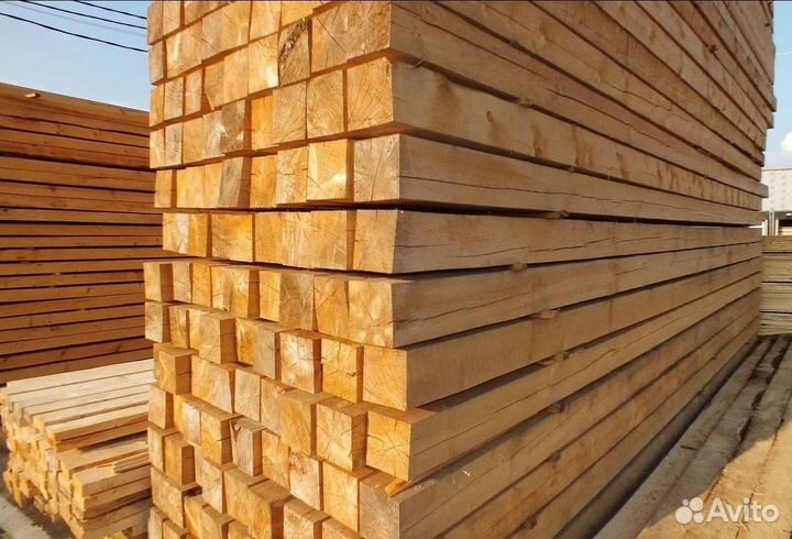 Обрезной брус 2 сорт доставка