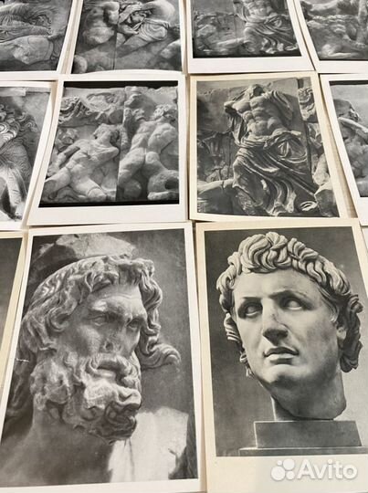 Комплект открыток Пергамский алтарь античность