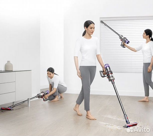 Пылесос Dyson V10 Digital Slim CN серый