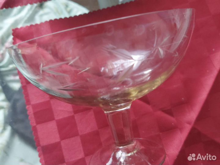 Ваза для фруктов на ножке СССР