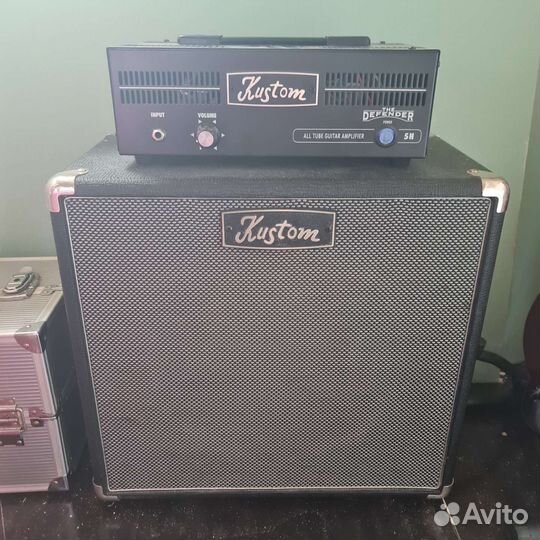Ламповый гитарный усилитель Kustom 5H + кабинет