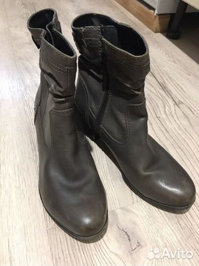 Полусапожки женские натуральная кожа 38