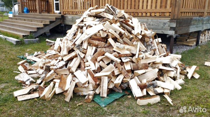 Дрова Береза с доставкой в Выборге