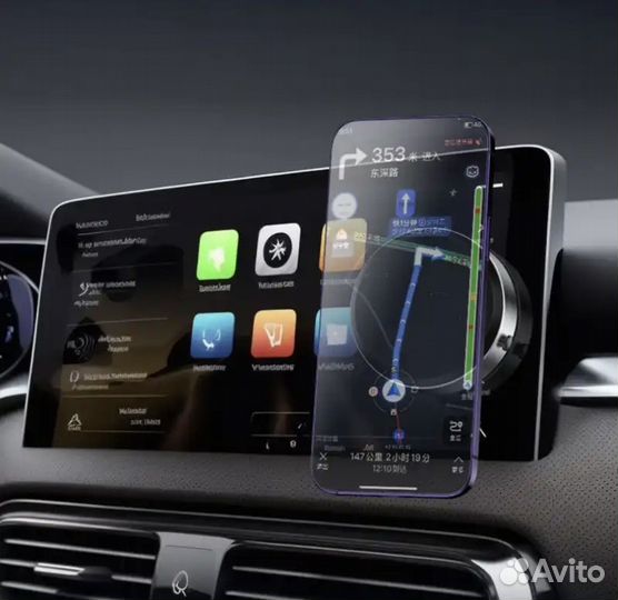 Автомобильный держатель для телефона магнитный