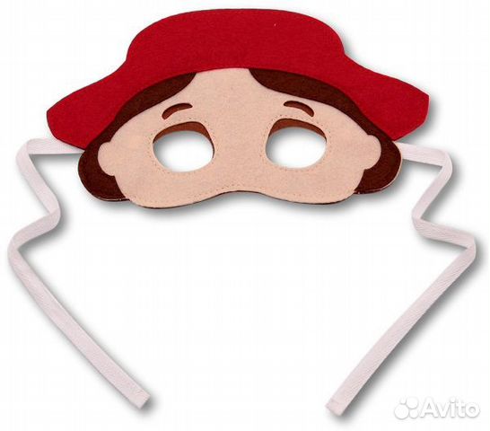 Маска Красная шапочка