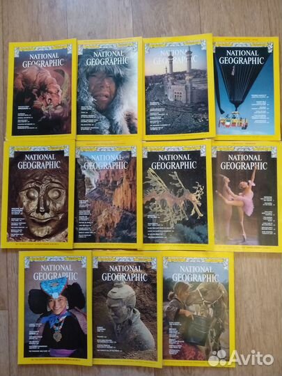 Коллекционные журналы national geographic