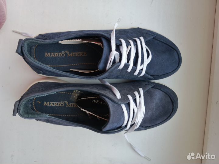 Кеды. Новые. Натуральная кожа 36-36,5