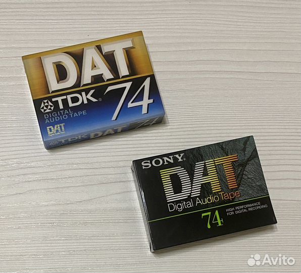 Аудиокассеты новые DAT