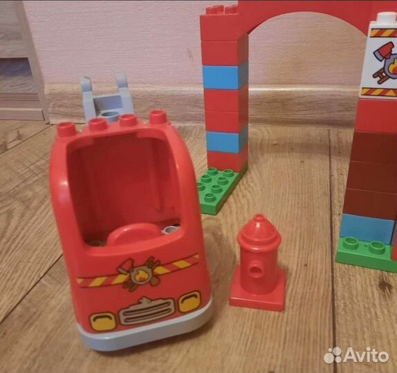 Lego duplo пожарная станция 10593