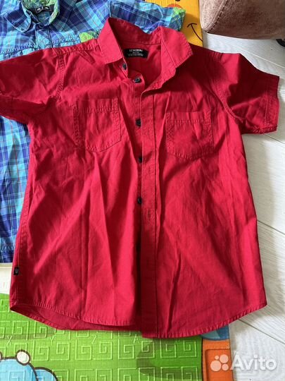 Рубашки пакетом на мальчика 6 -7 лет