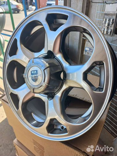 Диски R16 5x139.7 K&K Линкс дарк платинум