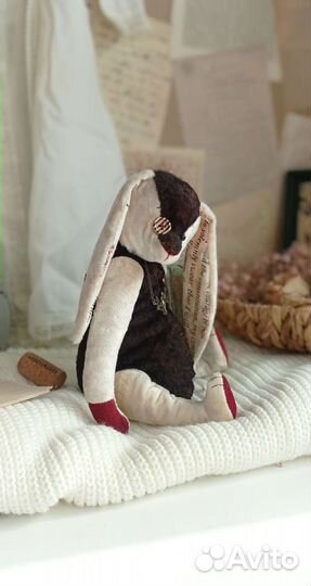 Винтажный заяц Тедди