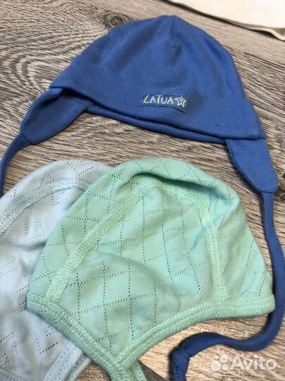 Шапочки на новорожденного