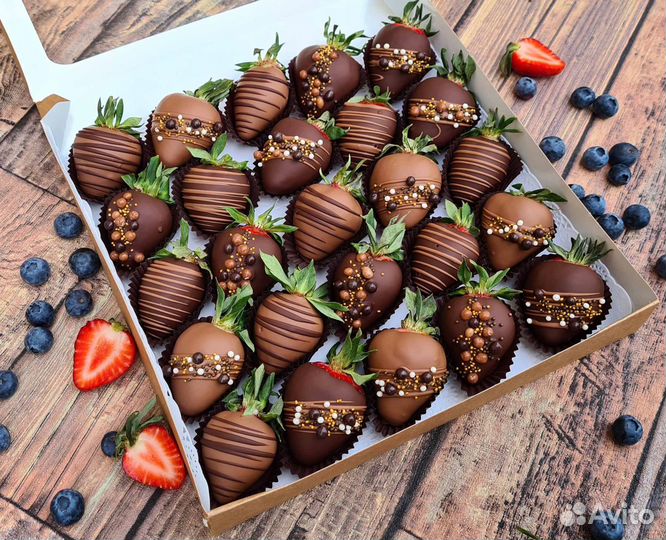Клубника в шоколаде с доставкой (Круглосуточно)
