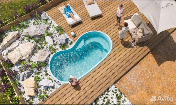 Композитный бассейн Оптима premium