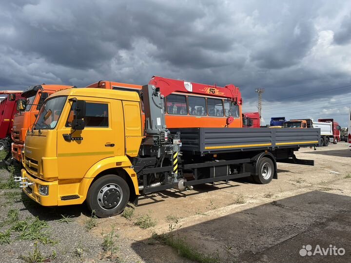 КамАЗ 4308 с КМУ, 2023