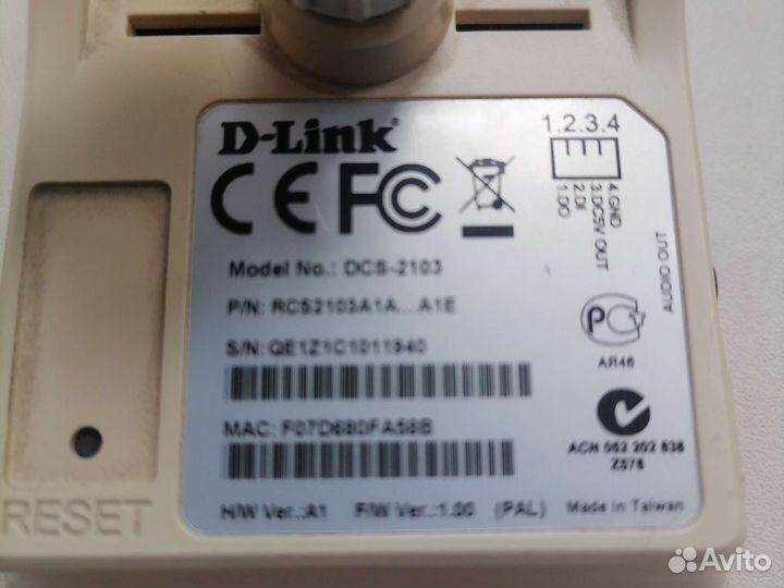 Ip Камера D-Link DCS-2103