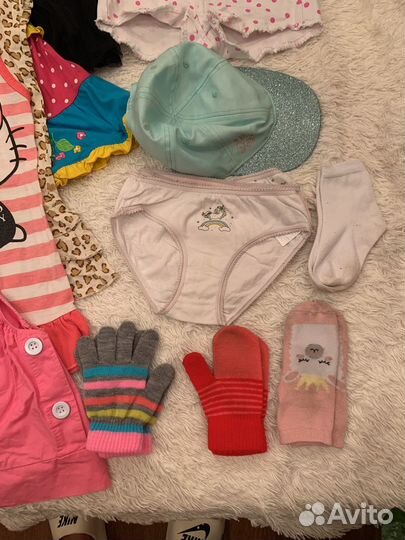 Пакет вещей для девочки рост 110-116