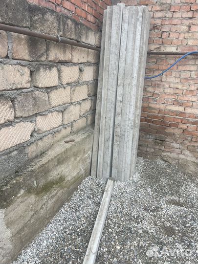Бетонные столбы для забора