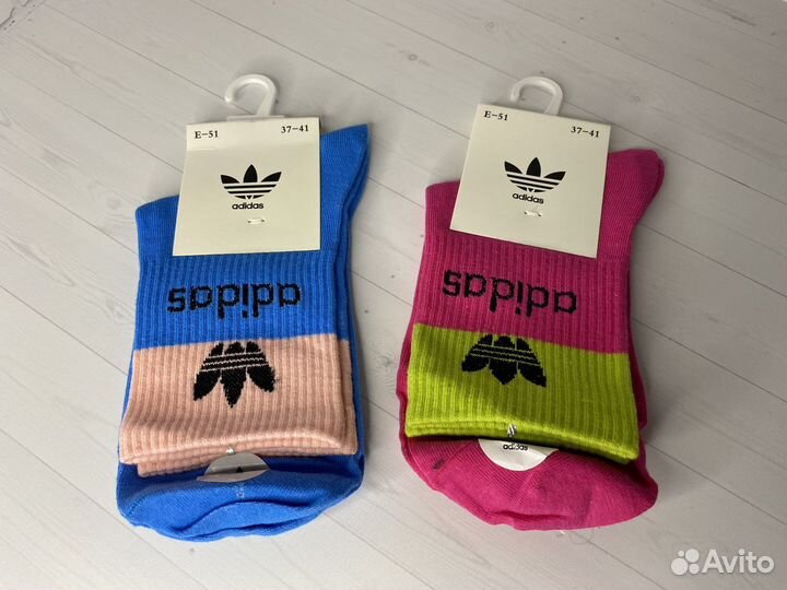 Носки женские adidas разноцветные