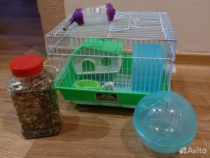 Клетка для грызунов б/у