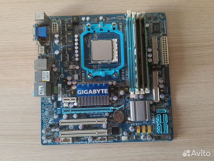 Материнские платы с процессором