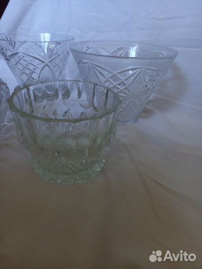 Хрусталь ваза конфетница