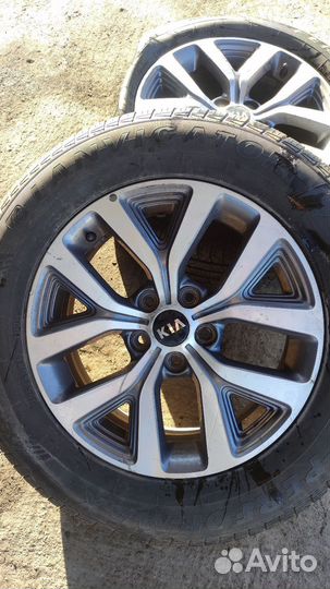 Диск литой оригинальный на Киа Спортеж 3. 13-16