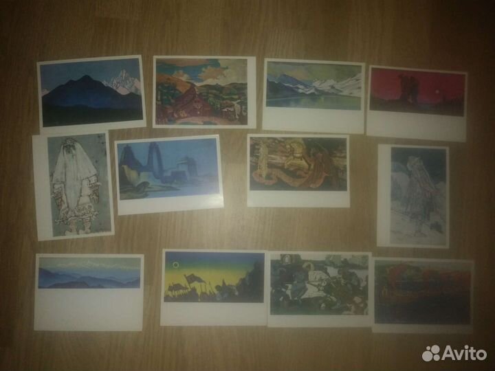 Раритетный набор открыток Н. Рерих