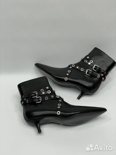 Ботильоны поd Balenciaga натуральные