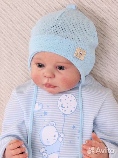Шапочки для новорожденных