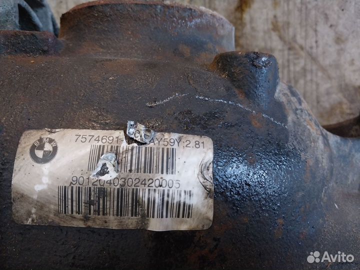 Редуктор задний BMW f01 f02 f07 f04 f12