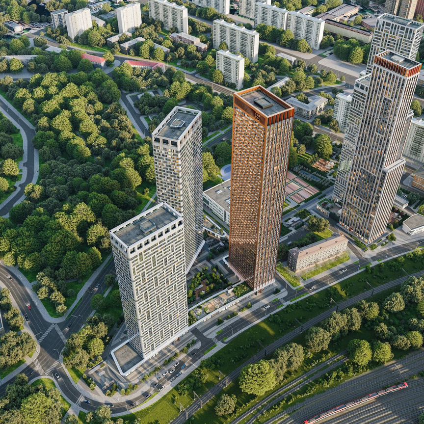 2-к. квартира, 83,4 м², 20/49 эт.