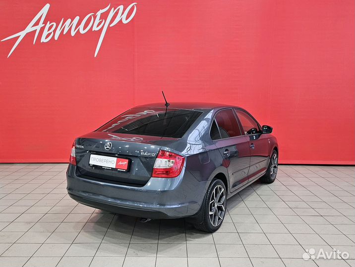 Skoda Rapid 1.6 AT, 2016, 67 000 км