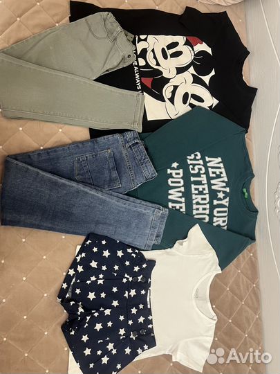 Одежда пакетом для девочки 128 134